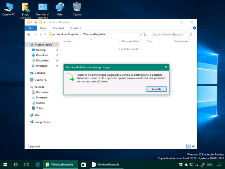 Eliminare File Con Nomi Troppo Lunghi Windows 10