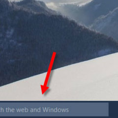 Windows 10 come rimuovere Search Box e Task View