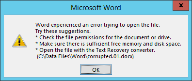 Microsoft Word: riparare un file di testo corrotto in pochi semplici passaggi