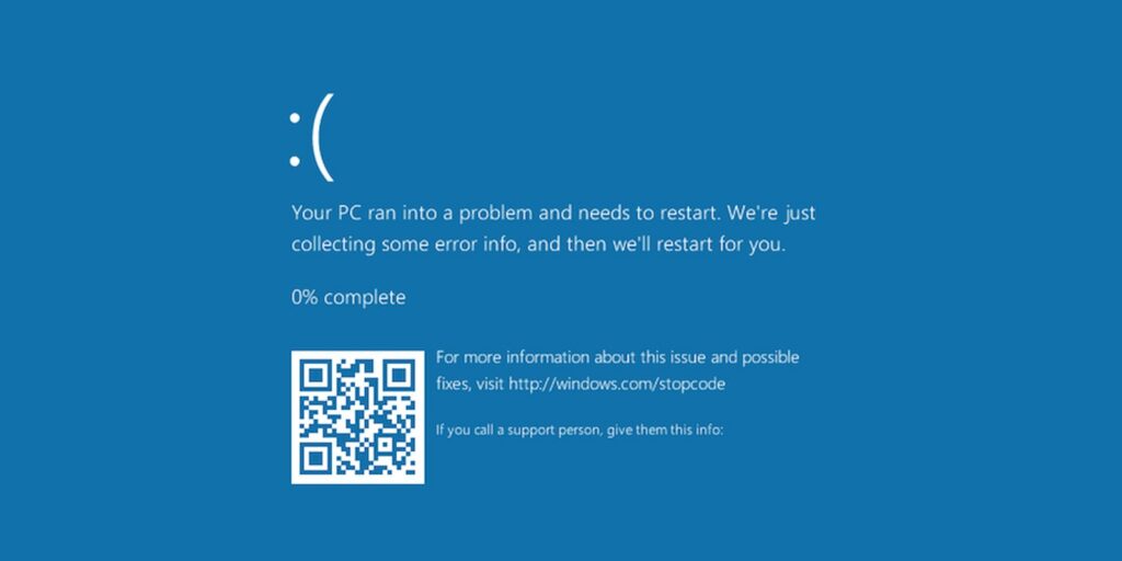 windows 10 crash