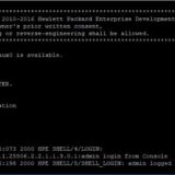 Abilitare il menù segreto sugli switch HP 1920
