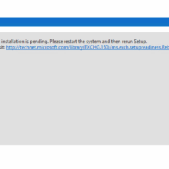 Exchange – Il sistema è in attesa di un riavvio per una precedente installazioneExchange – A Restart from a Previous Installation is Pending