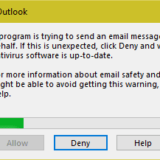 Modifica le opzioni di accesso programmatico di Outlook
