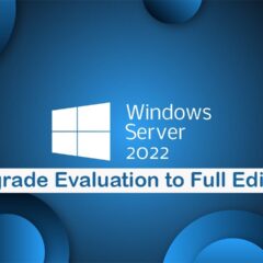 Come cambiare versione del sistema operativo Microsoft Windows Server