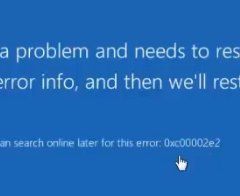 Windows Server DC non parte con errore 0xc00002e2