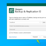 La console di Veeam Backup & Replication 12 non si apre